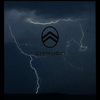 logo citroën cars 13 sous la foudre